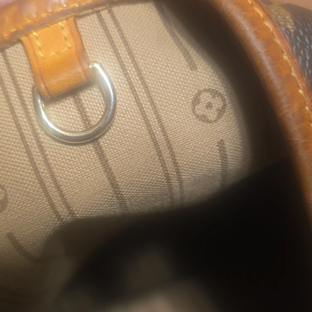 Louis Vuitton Monogram Delightful Bag in Brown and Tan Leather - Picture 7 of 14